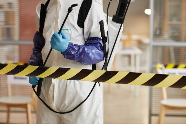 Professional Infectious Disease Decontamination technician working in Perth Amboy, NJ